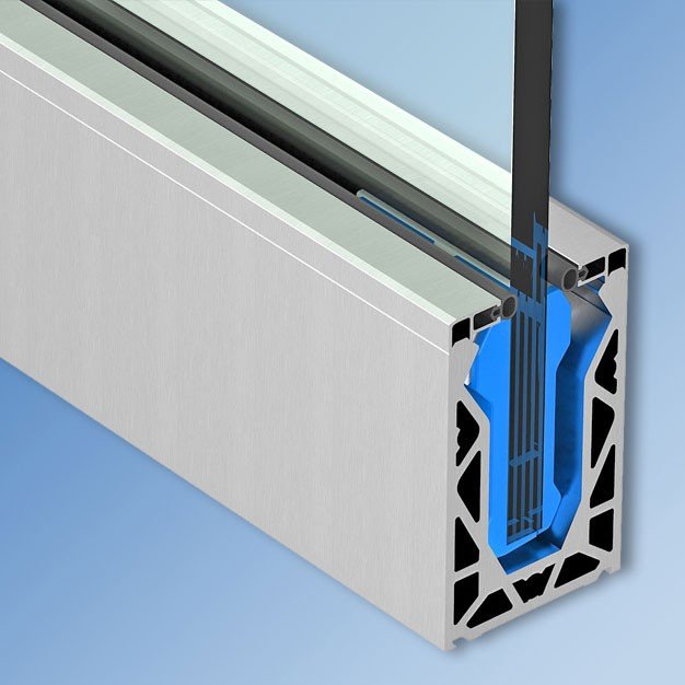 Glass balustrade fixing systems