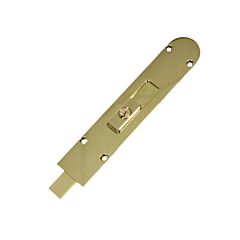 Barrierfold 210mm Flush Bolt Lockable - PVD Polished Gold