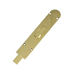 Barrierfold 400mm Flush Bolt Non-Lockable - PVD Polished Gold