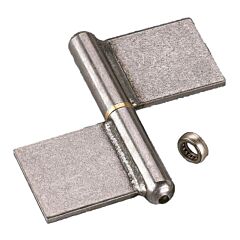 Lift Off Flag Hinges - Mild Steel with Steel Pin and Ball Bearing Washer