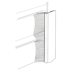 RS12 Roller Shutter Side Seal