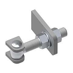 Galvanised Hinge with 2 Way Adjustment