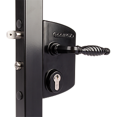 Standard Gate Lock - Black