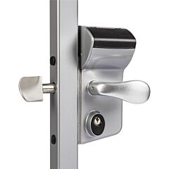 Leonardo Sliding Lock - Silver