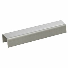 Glass Capping Rail 2500mm - Anodised Aluminium